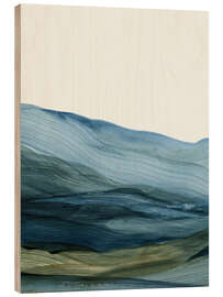 Holzbild Mist Land I