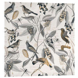 Cuadro de metacrilato Nostalgic Magnolia Birds - Andrea Haase