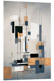 Acrylic print Urban Composition - Dani Jay Designs