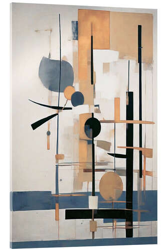 Acrylic print Geometric Balance