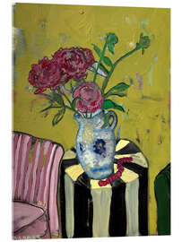 Acrylic print Flowers on table - Nanda Schwarz
