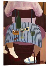 Cuadro de metacrilato Girls Talk - Nanda Schwarz