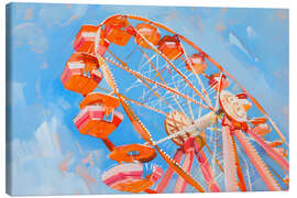 Canvas print Ferris wheel - Jörg Gamroth