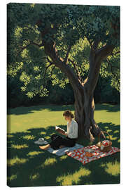 Lienzo Reading a Book - Felipe Hora