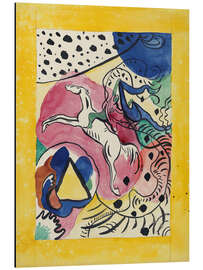 Alubild Umschlaggestaltung des Almanachs "Der Blaue Reiter", 1911
