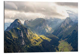 Magnettafel Schweizer Bergwelt