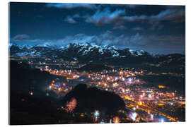 Acrylic print New Year's Eve in Reintal with mountains - Lucas Tiefenthaler