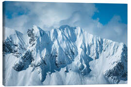 Canvastavla Omeshorn in Winter - Lucas Tiefenthaler