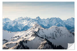 Wandsticker Bergwelten in Vorarlberg