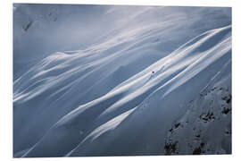 Obraz na PCV Deep snow skiing in Lech-Zürs am Arlberg - Lucas Tiefenthaler