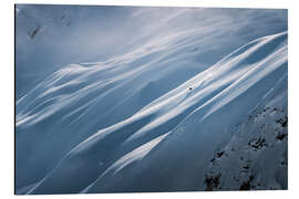 Magnettafel Tiefschneefahren in Lech-Zürs am Arlberg