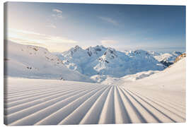 Lienzo Ski slope in Zürs am Arlberg - Lucas Tiefenthaler