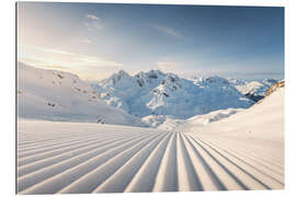Gallery print Ski slope in Zürs am Arlberg