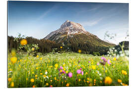 Gallery Print Omeshorn in Lech mit Blumen