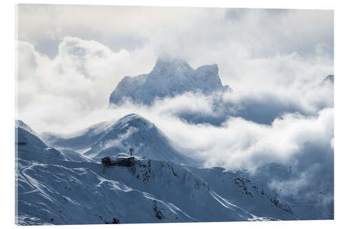Acrylic print Cloudy mood at Patteriol