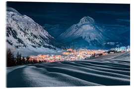 Acrylic print Lech at night - Lucas Tiefenthaler
