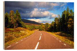 Holzbild Roadtrip in Lappland - Dave Derbis