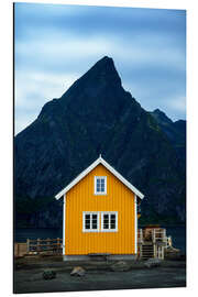 Alubild Hütte am Fjord - Dave Derbis