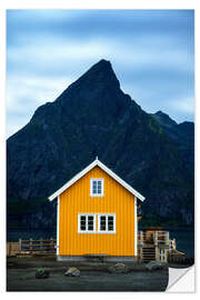 Wandsticker Hütte am Fjord - Dave Derbis