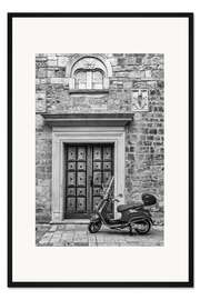 Gerahmter Kunstdruck Mit dem Roller durch Kroatien