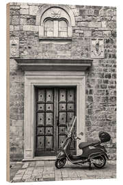 Holzbild Mit dem Roller durch Kroatien - Mikolaj Gospodarek