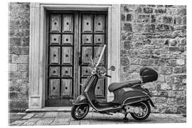 Acrylic print Italian scooter - Mikolaj Gospodarek
