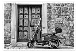 Wandbild Italienischer Roller - Mikolaj Gospodarek