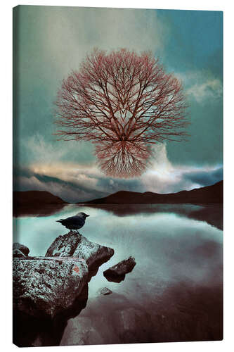 Stampa su tela Floating in Vain