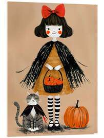 Acrylic print Halloween party - nobelart