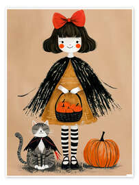 Wandbild Halloween-Party - nobelart