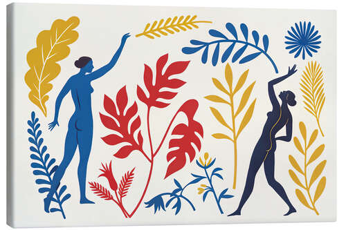 Lienzo Tribute to Henri Matisse I