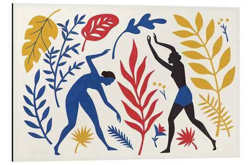 Aluminium print Tribute to Henri Matisse II