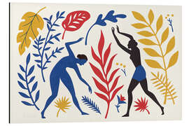 Aluminium print Tribute to Henri Matisse II - nobelart