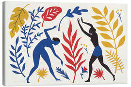 Lærredsbillede Tribute to Henri Matisse II - nobelart