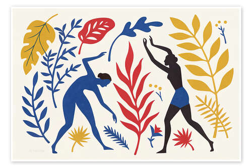 Juliste Tribute to Henri Matisse II
