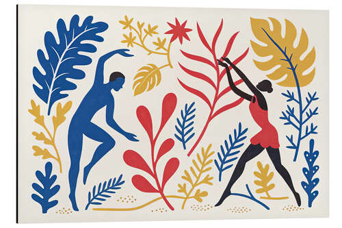 Aluminium print Tribute to Henri Matisse III