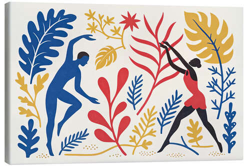 Lienzo Tribute to Henri Matisse III