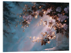 Acrylglasbild Lichtdurchflutete Blüten