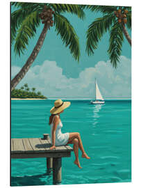 Magnettafel Sommerstimmung