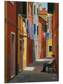 Magnettafel Italien Gasse