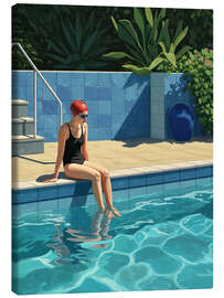 Canvas print Tropical Swimmer - Felipe Hora