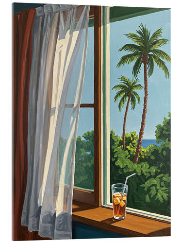 Acrylglas print Tropical Vibes