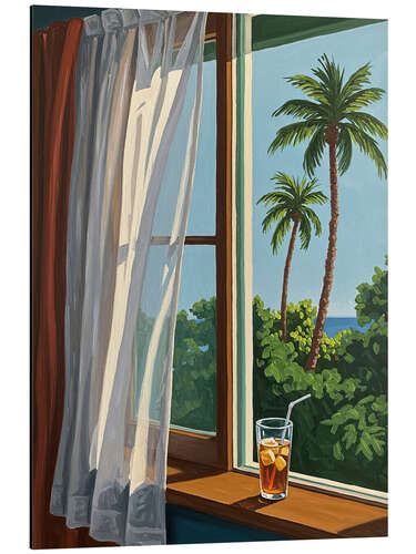 Print på aluminium Tropical Vibes