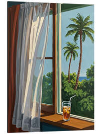 Print på aluminium Tropical Vibes