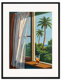 Gerahmter Kunstdruck Tropische Stimmung - Felipe Hora