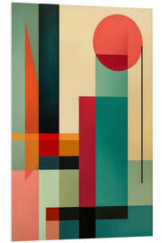 Hartschaumbild Urban Balance