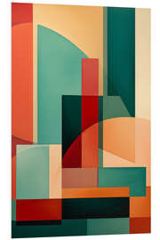 Hartschaumbild Urban Geometry