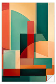 Wandsticker Urban Geometry