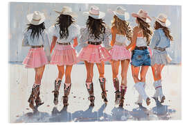 Cuadro de metacrilato Happy Cowgirls - Jörg Gamroth