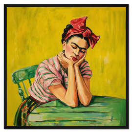 Gerahmter Kunstdruck Mexikanische Muse - UtArt